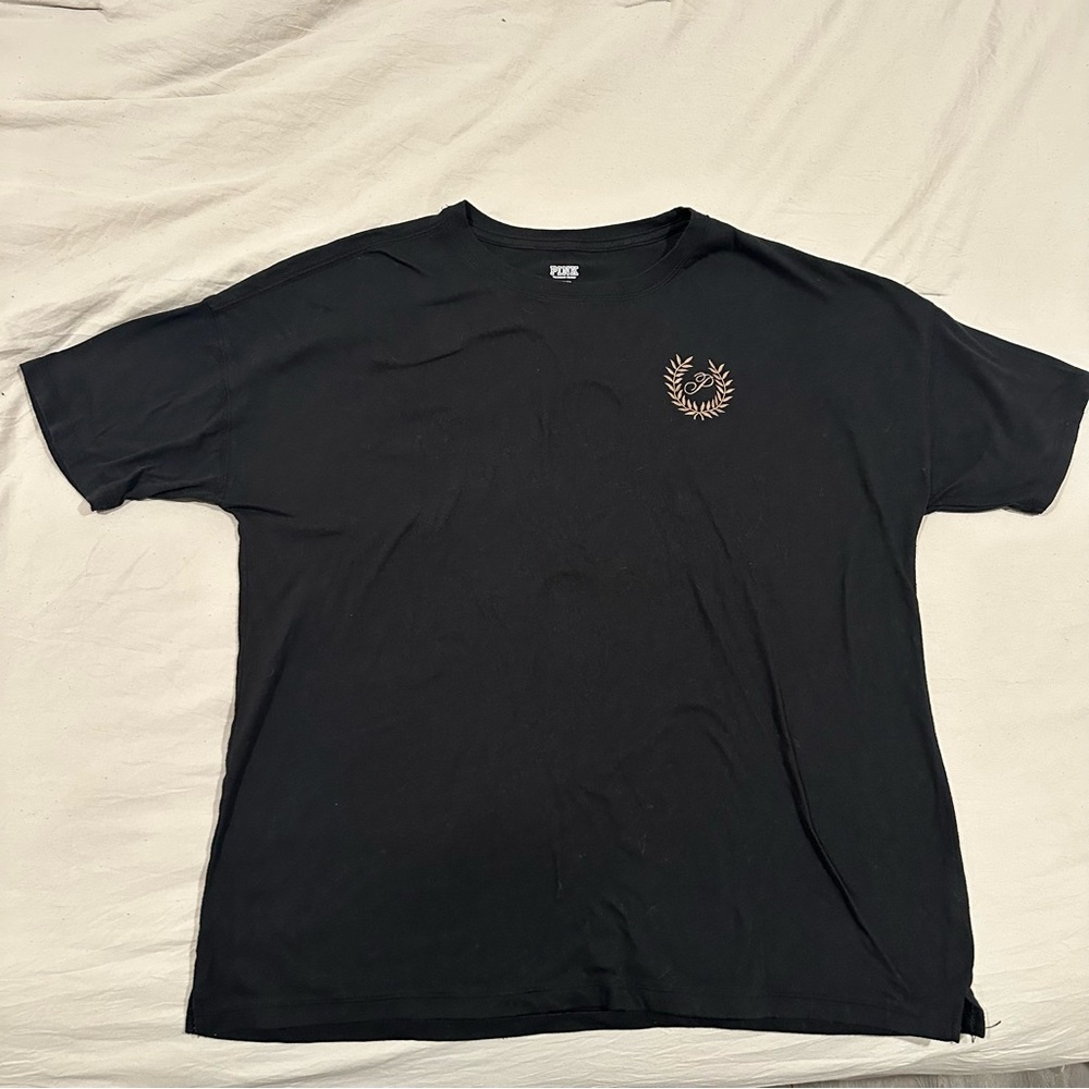 PINK Victoria's Secret Black T-Shirt